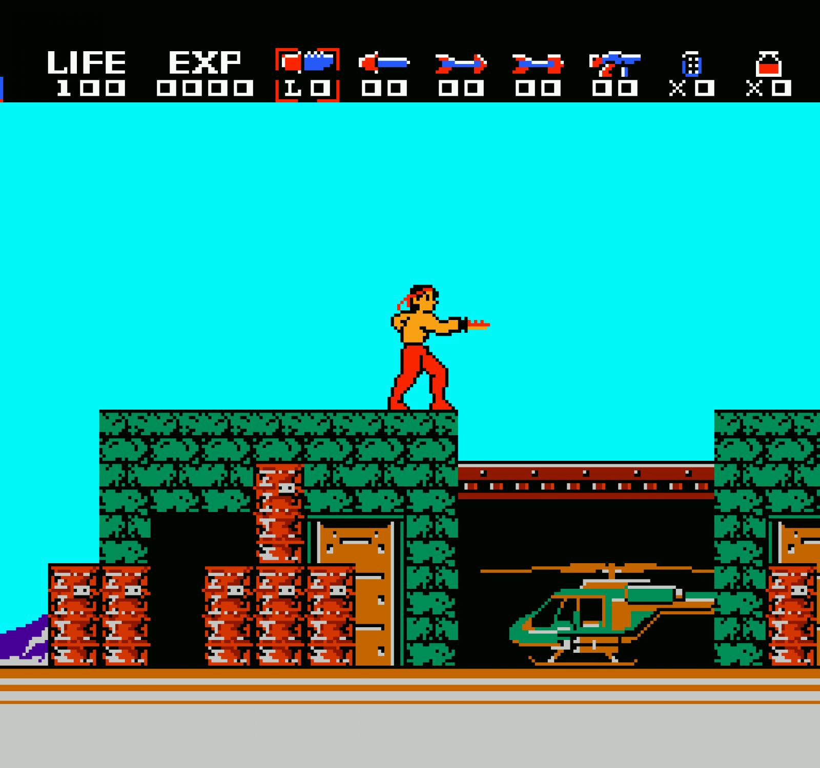 Poster for Rambo (USA) (NES)