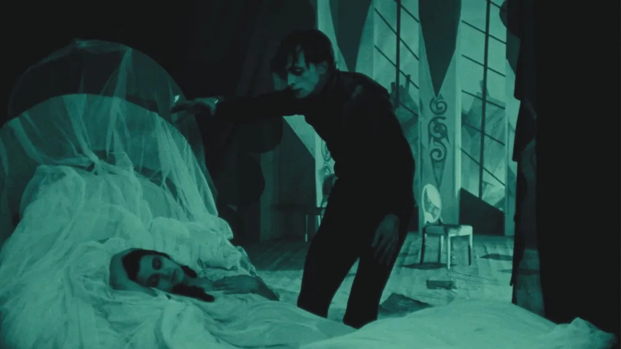 Scene from The Cabinet of Dr. Caligari