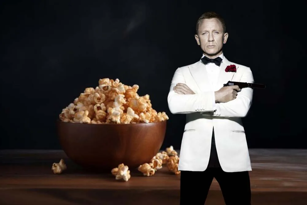 James Bond Secret Agent Smokehouse BBQ Popcorn