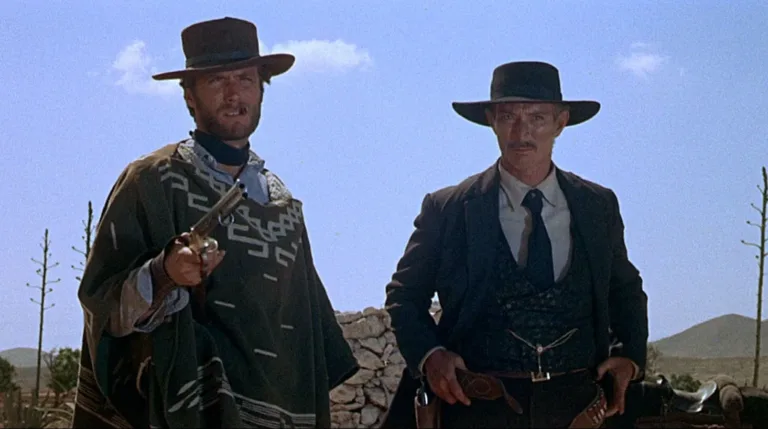 Discover the stunning upgrade of Sergio Leone's Spaghetti Western masterpiece, 'For a Few Dollars More' (1965), in 4K BluRay - Clint Eastwood