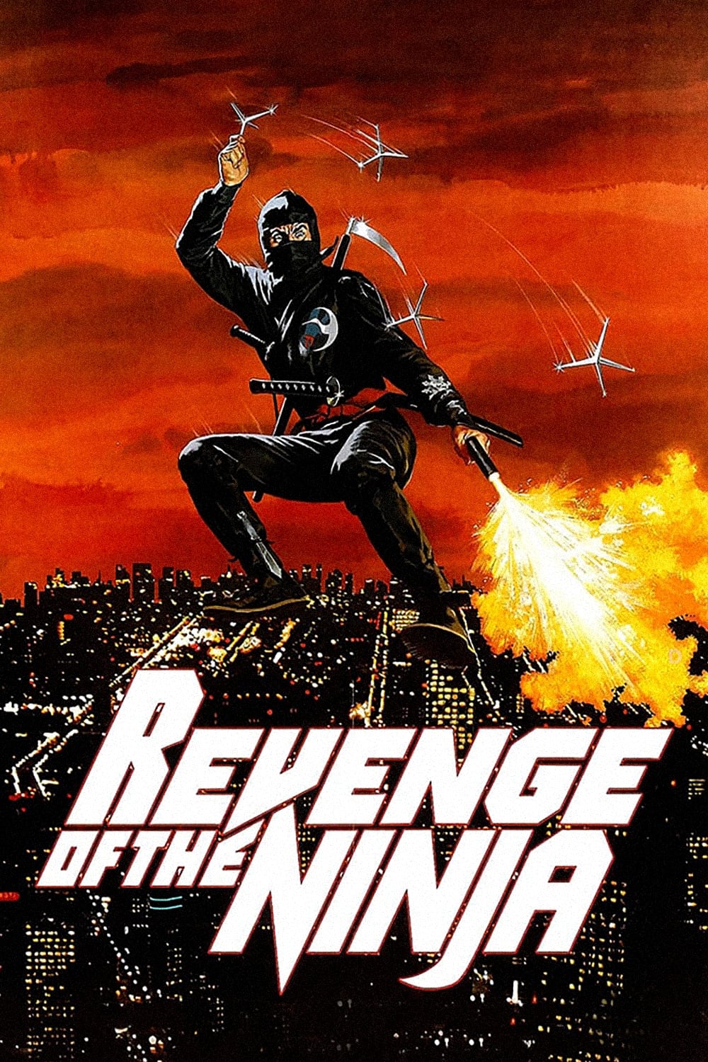 Poster for the movie "Revenge of the Ninja"