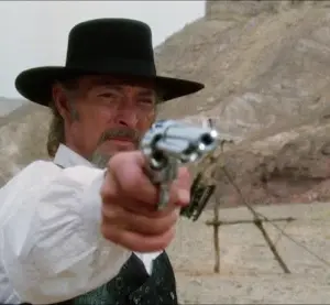 "God's Gun" is a gritty and action-packed spaghetti western from 1976. Directed by Gianfranco Parolini, this film blends the intensity of war with the raw frontier spirit of the Old West.