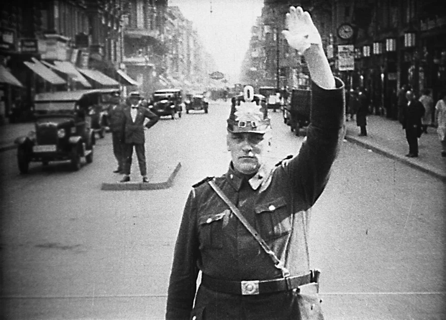 Berlin: Symphony of a Great City (1927) is a landmark of avant-garde cinema that pioneered the "city symphony" genre by masterfully capturing the rhythmic, mechanical pulse of modern urban life without a single word of dialogue. Because it was released before 1929, the film is officially in the public domain, allowing it to serve as a vital, free-to-use historical record that continues to inspire experimental filmmakers and urban historians today.